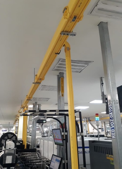 Sistema de canalización industrial